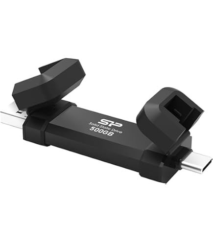 Silicon Power製　外付けSSD PC60 SP960GBPSDPC60CK　960GB　ブラック シリコンパワー 外付けポータブルSSD 960GB SP960GBPSDPC60CK